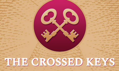 The crossed keys